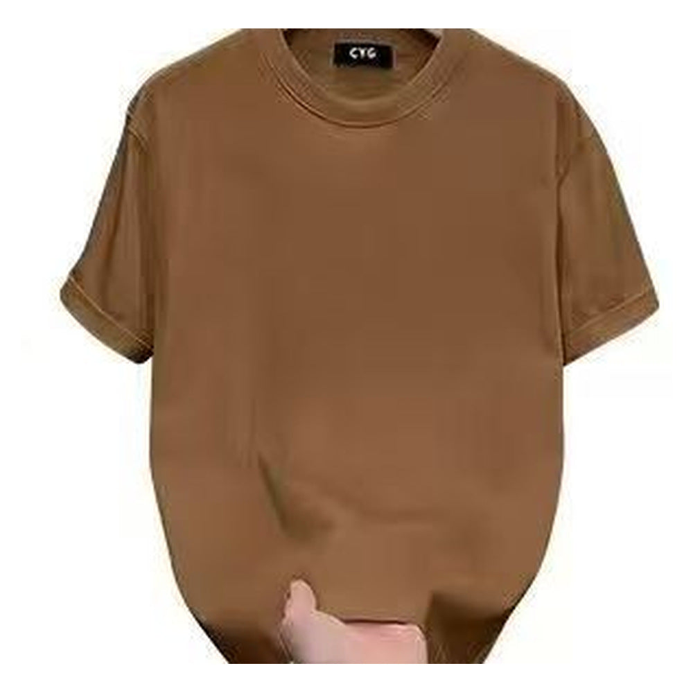 Blank Cotton T-Shirt | 200 GSM & 230 GSM | 100% Cotton Unisex Crew Neck Tee | S-3XL