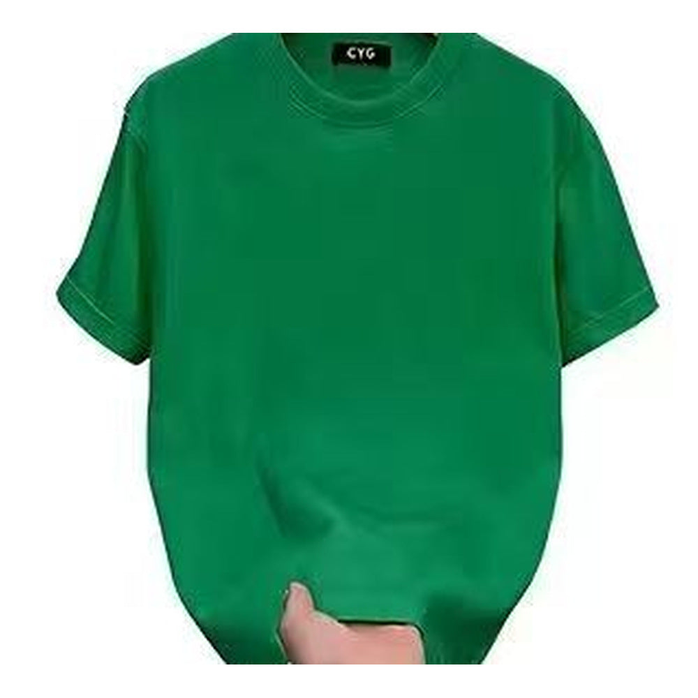 Blank Cotton T-Shirt | 200 GSM & 230 GSM | 100% Cotton Unisex Crew Neck Tee | S-3XL