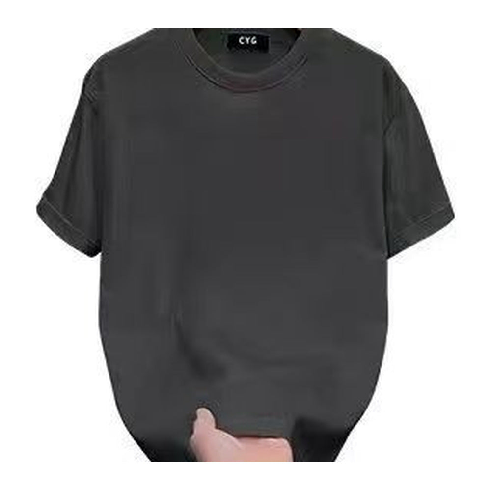 Blank Cotton T-Shirt | 200 GSM & 230 GSM | 100% Cotton Unisex Crew Neck Tee | S-3XL