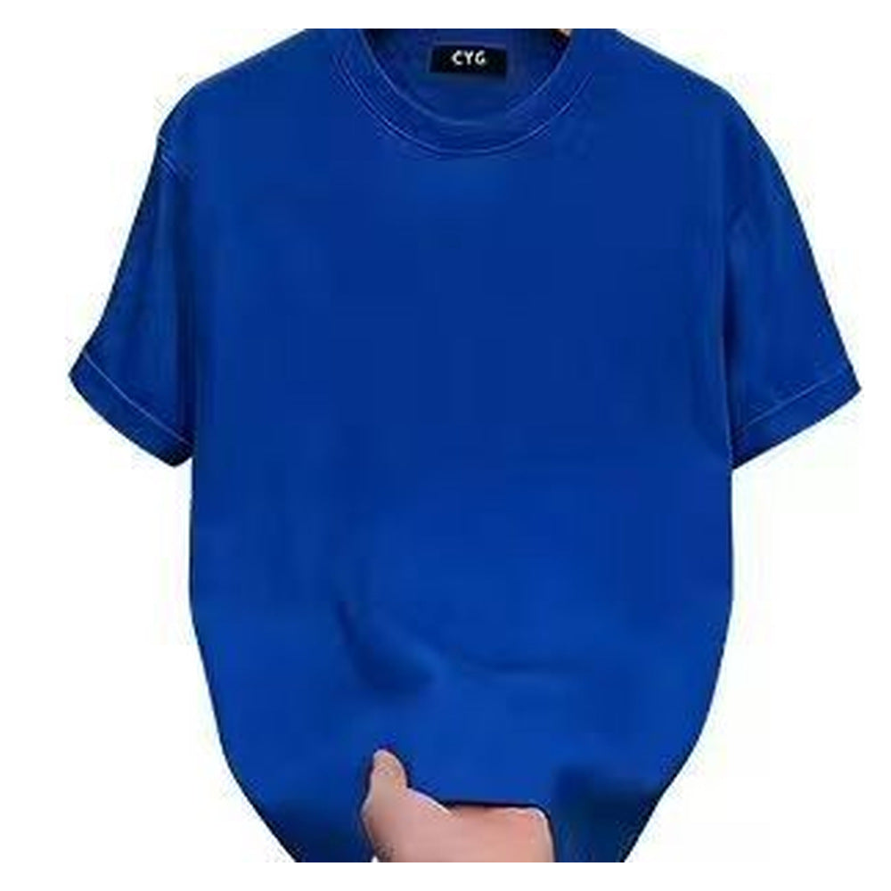 Blank Cotton T-Shirt | 200 GSM & 230 GSM | 100% Cotton Unisex Crew Neck Tee | S-3XL