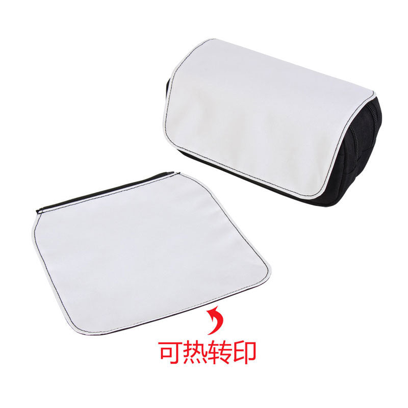 sublimation blank pen bags/ Comestic  Bags in 2 designs and 4 colors