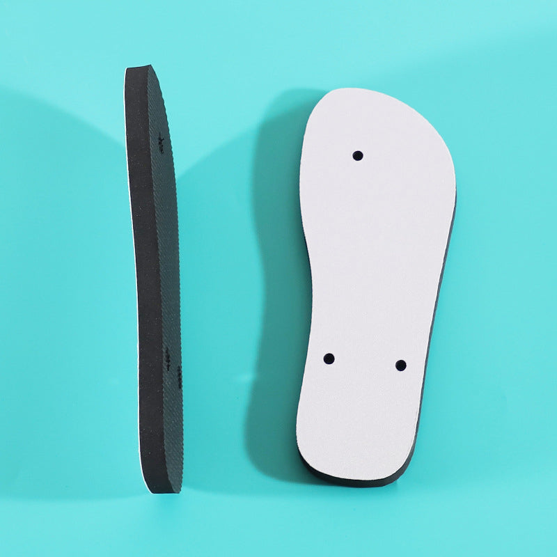 Blank  Flip-Flops for Sublimation EVA Material in 7 sizes