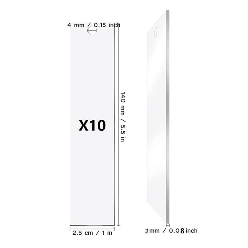 Blank felt material bookmark for sublimation with tassels