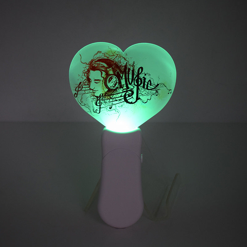 Sublimation Blank Acylic Cheers LED Sticks in 4 designs