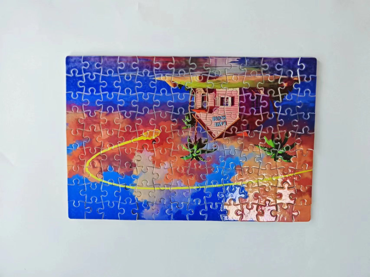 Cutom Printing for Puzzles free shipping,not include frame