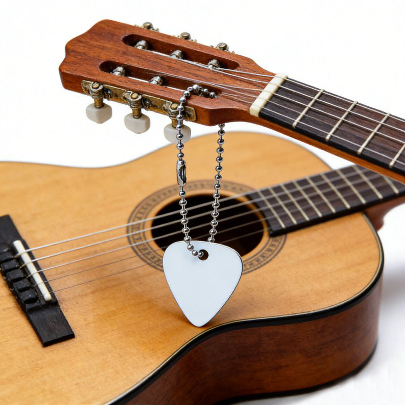 Blank Guitar Pick For Sublimation Alumium sheet,Double Side Printable