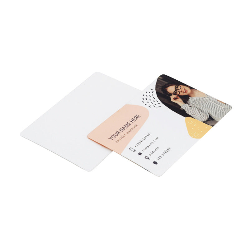 Sublimation Business Card PET Material double side printable SP Sublimation Business Card PET Material double side printable SP