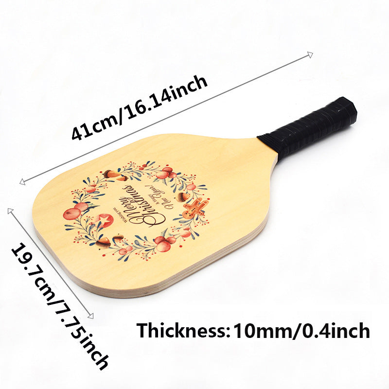 pickleball racket for sublimation doubleside plywood