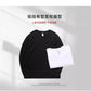 High Quality Cotton long sleeve shirts,not for Sublimation in 2color 7 sizes 220gsm thick