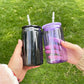 16oz Plastic 6 color Clear Masion Cup 16oz with straw,PET BPA Free wholesalers only