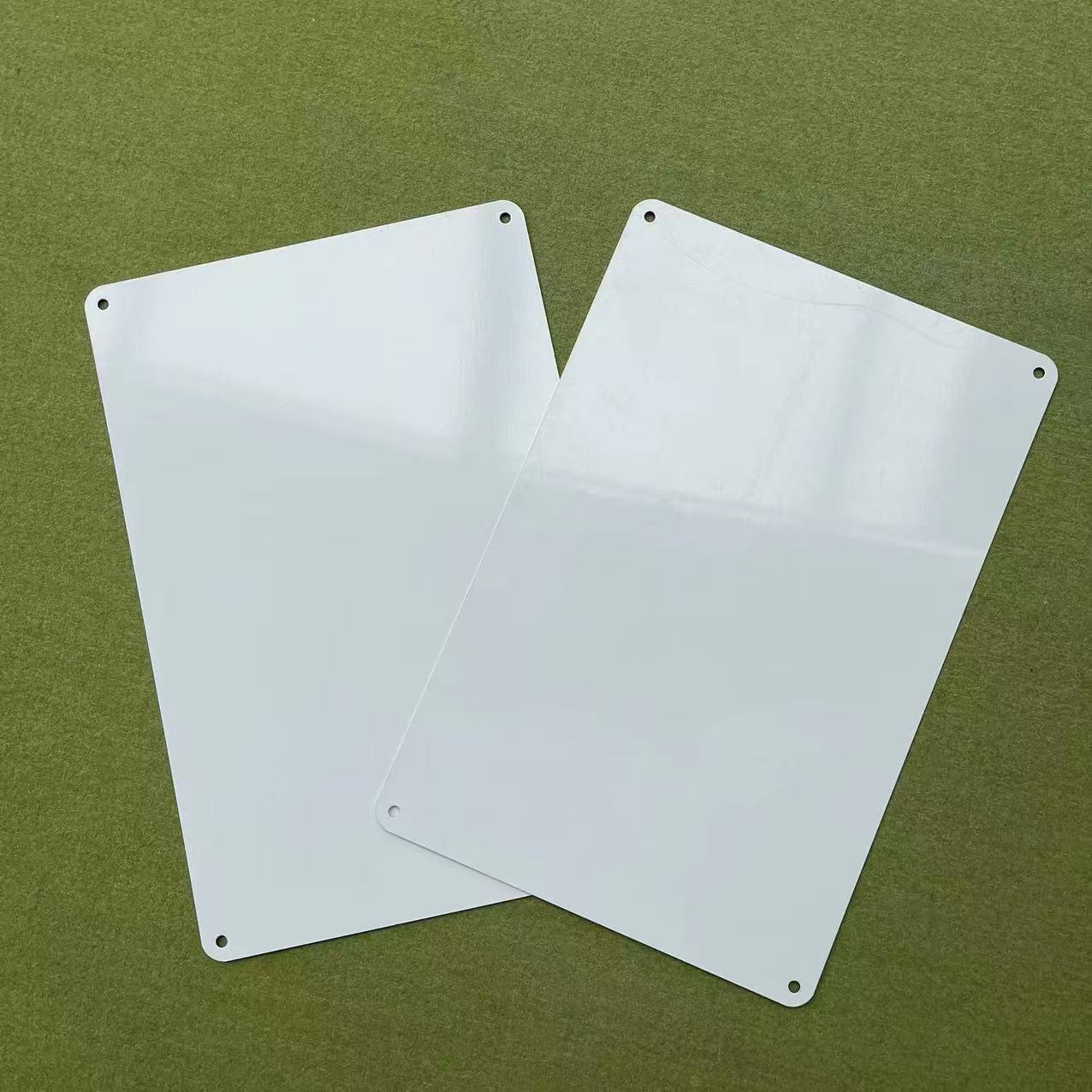 Sublimation Alumium Sheet with round corner with holes