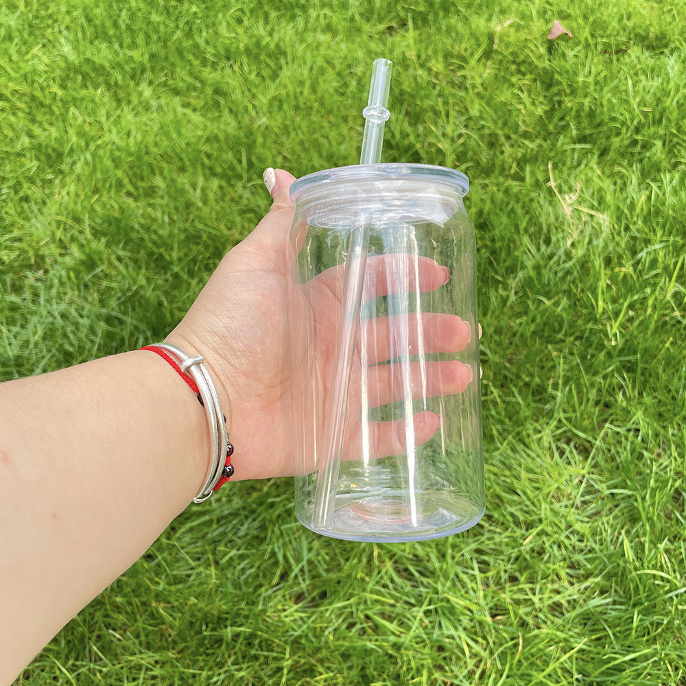 16oz Plastic Clear Masion Cup 16oz with straw,PP acylic  wholesalers only