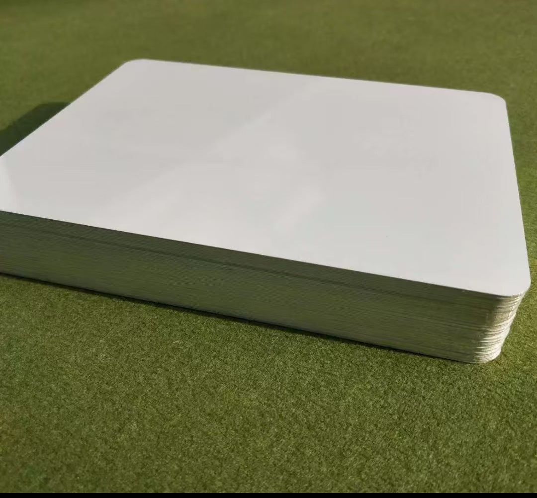 Sublimation Alumium Sheet with round corner with holes