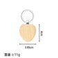 Blank wood Keychain/Tag For Laser, not for sublimation in 15 designs