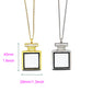 Sublimation necklace perfume box