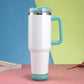 40oz Sublimation Blank Bluetooth Speaker Tumbler - Insulated Car Cup, 5 Colors