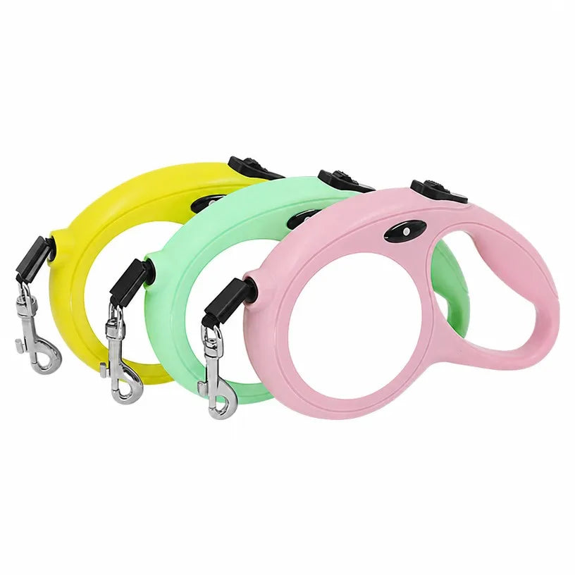 Sublimation Blank Retractable Dog Leash - 5m Heat Transfer Custom Photo Leash