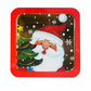 Christmas Tin Box with Window Lid | Printed Metal Gift Tin, 12 Festive Designs - Not a Sublimation Blank