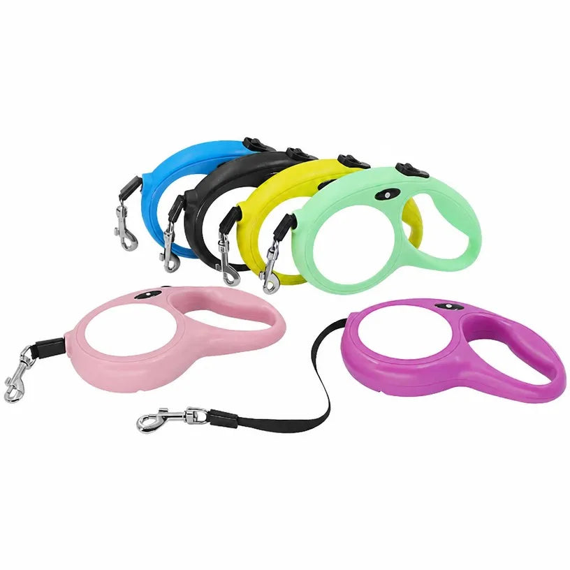 Sublimation Blank Retractable Dog Leash - 5m Heat Transfer Custom Photo Leash