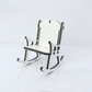 Sublimation Blank Bench MDF Chair Personalized Christmas Tree Chair Decoration Hanging Ornament