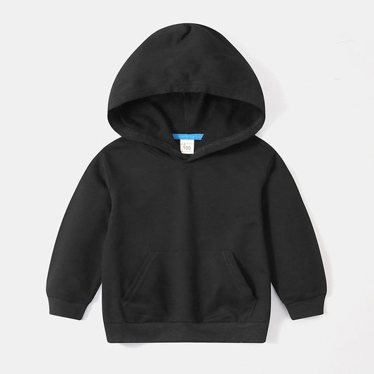 100% cotton  High quality Kids Hoodies in 8 colors Not for Sublimation
