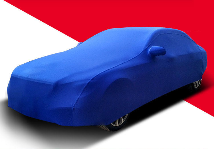 Spandex Indoor Car Cover fleece Material in 4 colors custom making