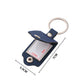 PU Leather Cover Blank For Laser,Inner Alu Insert For Sublimation Keychain In 4 colors