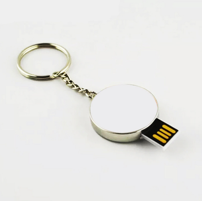 sublimation blank USB drive stick keychain 4G/8G/16G/32G/64G