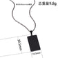 Blank Rectangle Necklace For Laser,not for sublimation in 4 color