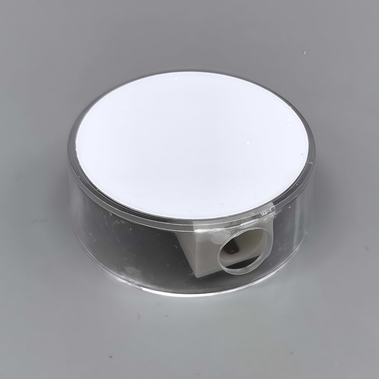 Sublimation Blank Plastic Pencil Sharpener - Round 4cm