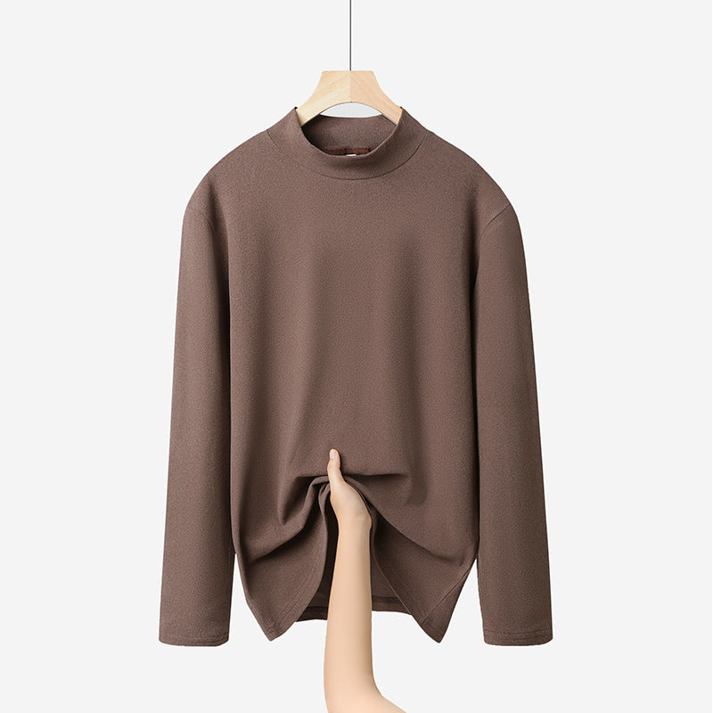 Blank Color High Collar 260gsm polyester fleece good quality  Shirts in 7 colors and 7 sizes