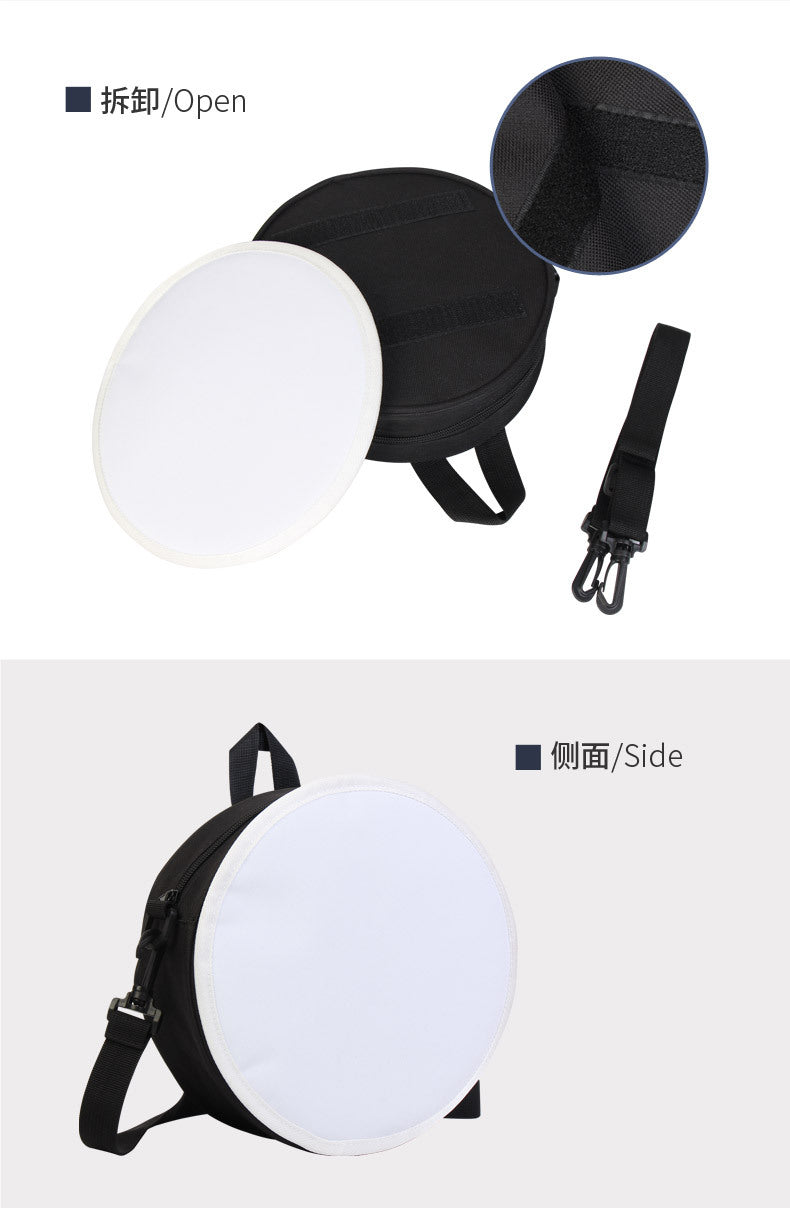 Sublimation Blank  Round bag detachable in 4 color new design