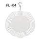 Aluminum Metal Sublimation  Blank  Wind Spinners 10/8 inches in 10 designs wholesale bulk factory Outdoor with hook and motor