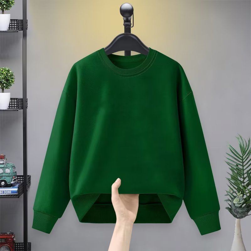 Sublimation Blank Boys' Fashion Sweater Thin Long sleeved 12 Year Old Children's Top Male