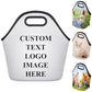 Sublimation Blank Neoprene Lunch Bag White