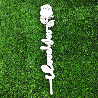 Sublimation Blank MDF Love you Memory Rose in different designs