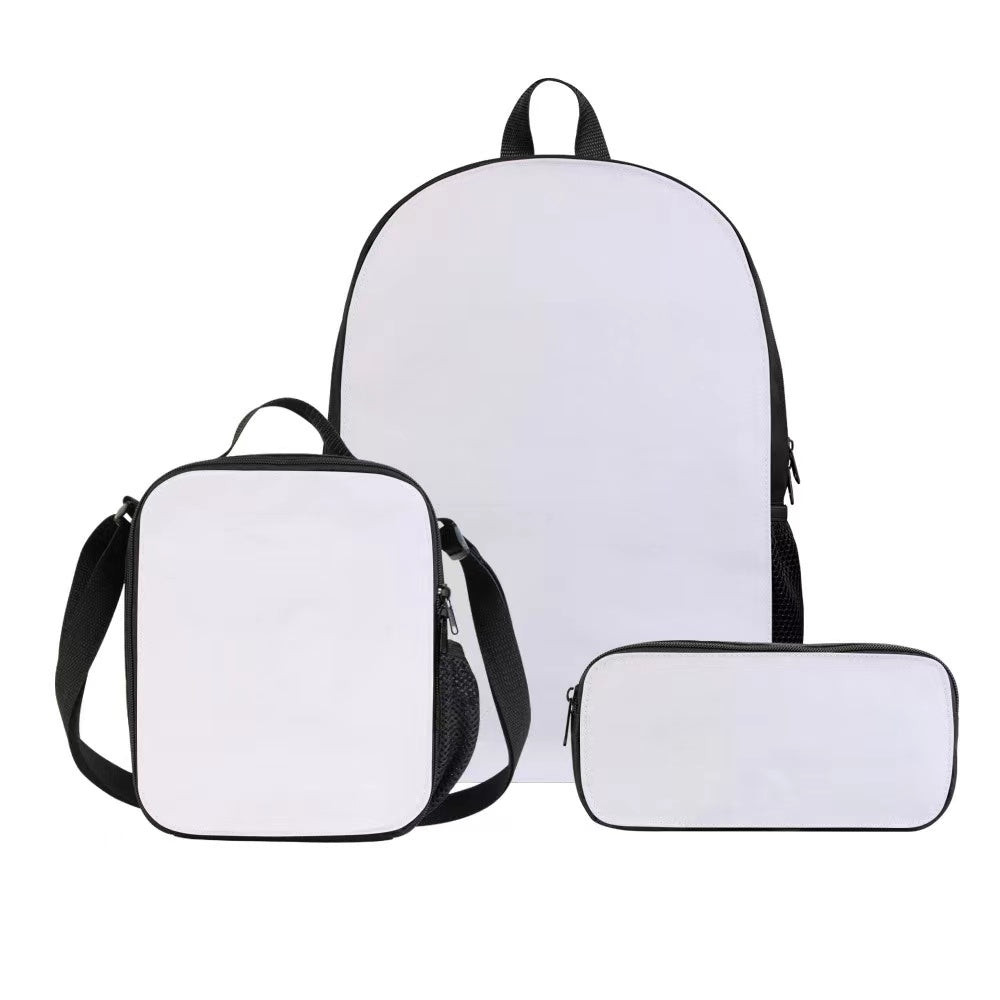 Sublimation Blank Three piece backpack set - SP Sublimation