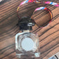 Sublimation 30ml fine fog glass bottle pressed perfume bottle with blank alu disc