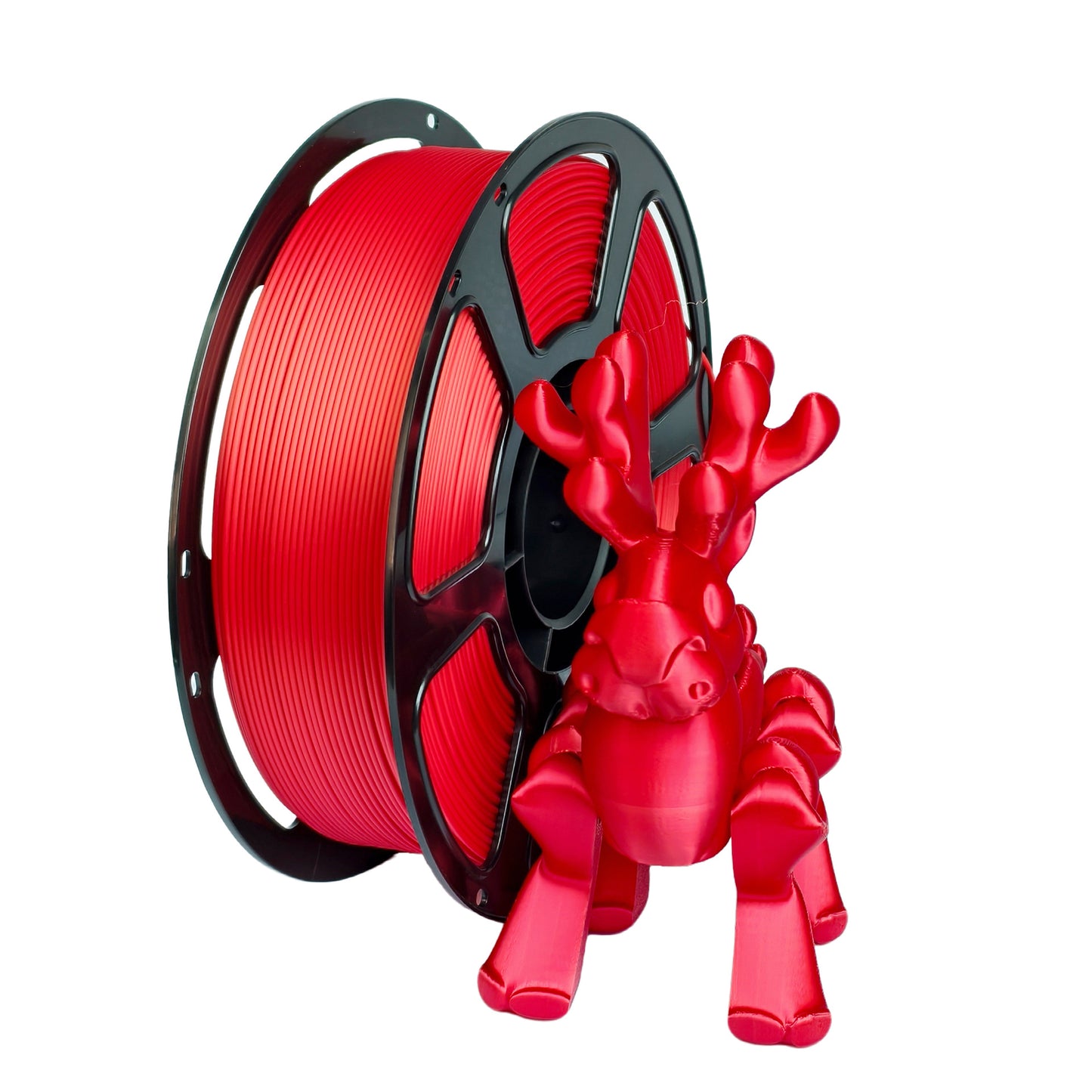 Professional Silk PLA 3D Printer Filament - High Gloss Dual-Color & Single-Color 1.75mm (1kg Spool)