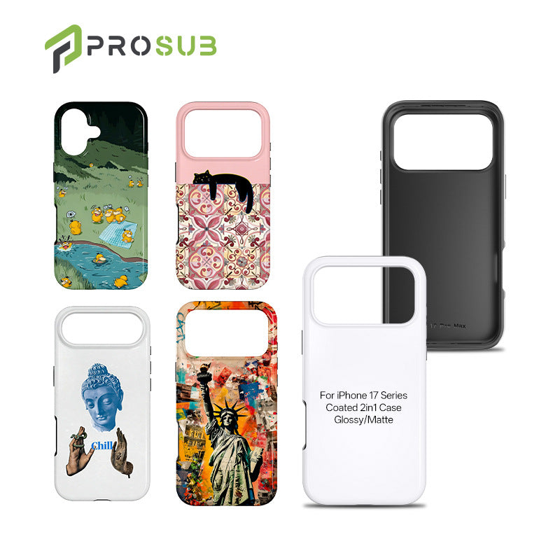 White blank magnetic phone case surface example