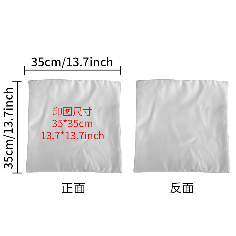 Sublimation Blank Pillowcase - Premium Gold Velvet & Plush DIY Cushion Cover for Heat Transfer