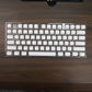 White blank 108-key keycap tray