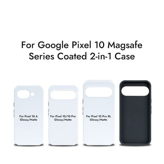 Sublimation Blank Google Pixel 10 Magnetic 2-in-1 Phone Case - Glossy/Matte DIY