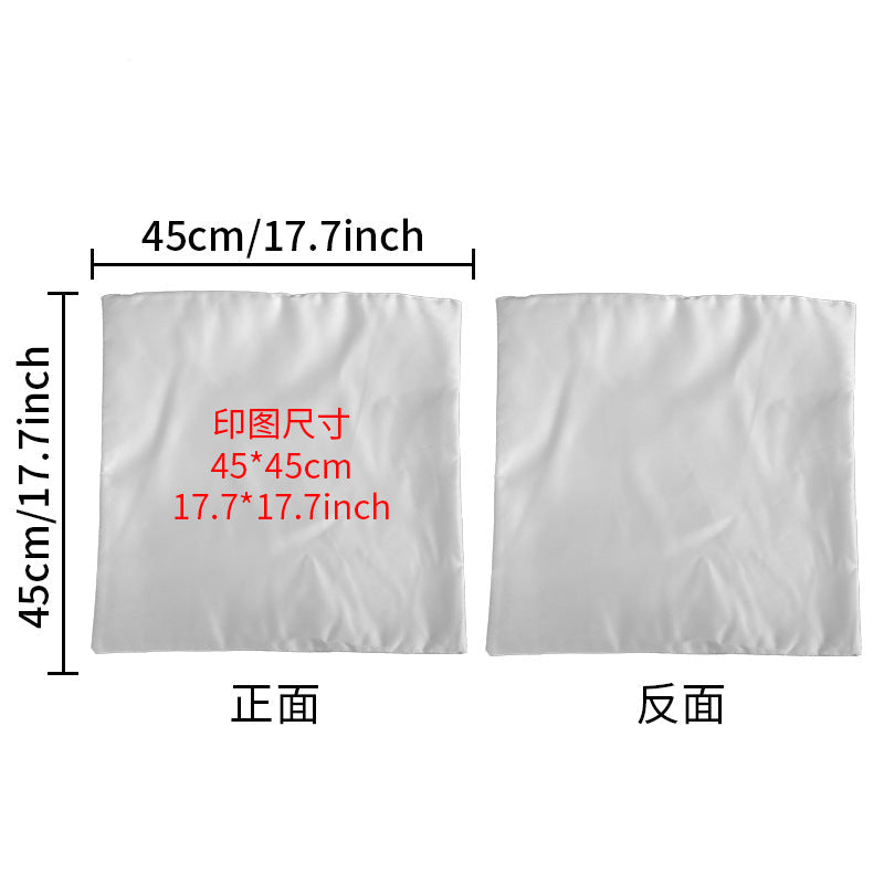 Sublimation Blank Pillowcase - Premium Gold Velvet & Plush DIY Cushion Cover for Heat Transfer