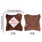 Sublimation Blank Pillowcase - Premium Gold Velvet & Plush DIY Cushion Cover for Heat Transfer