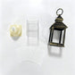 Sublimation Blank Christmas LED Lantern Night Light - 4-Sided DIY PET Panel