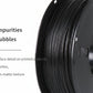 Industrial Grade Carbon Fiber PLA 3D Printer Filament - 1.75mm Matte Texture (1kg Spool)
