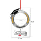 Sublimation Graduation Cap Metal Ornament - Custom Double-Sided Logo