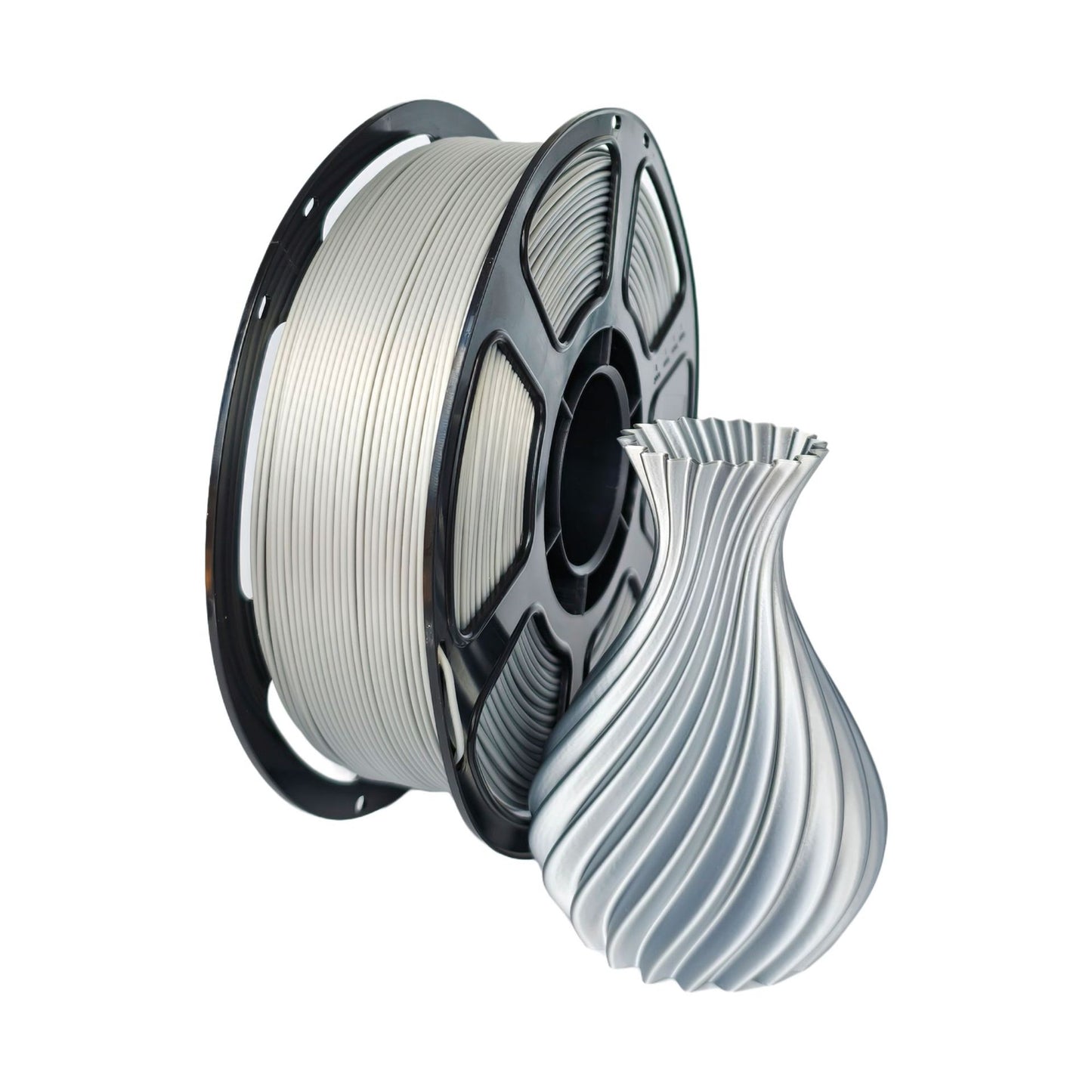 Professional Silk PLA 3D Printer Filament - High Gloss Dual-Color & Single-Color 1.75mm (1kg Spool)
