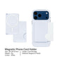 Sublimation Blank Magnetic Phone Card Holder - DIY Wallet for Heat Transfer
